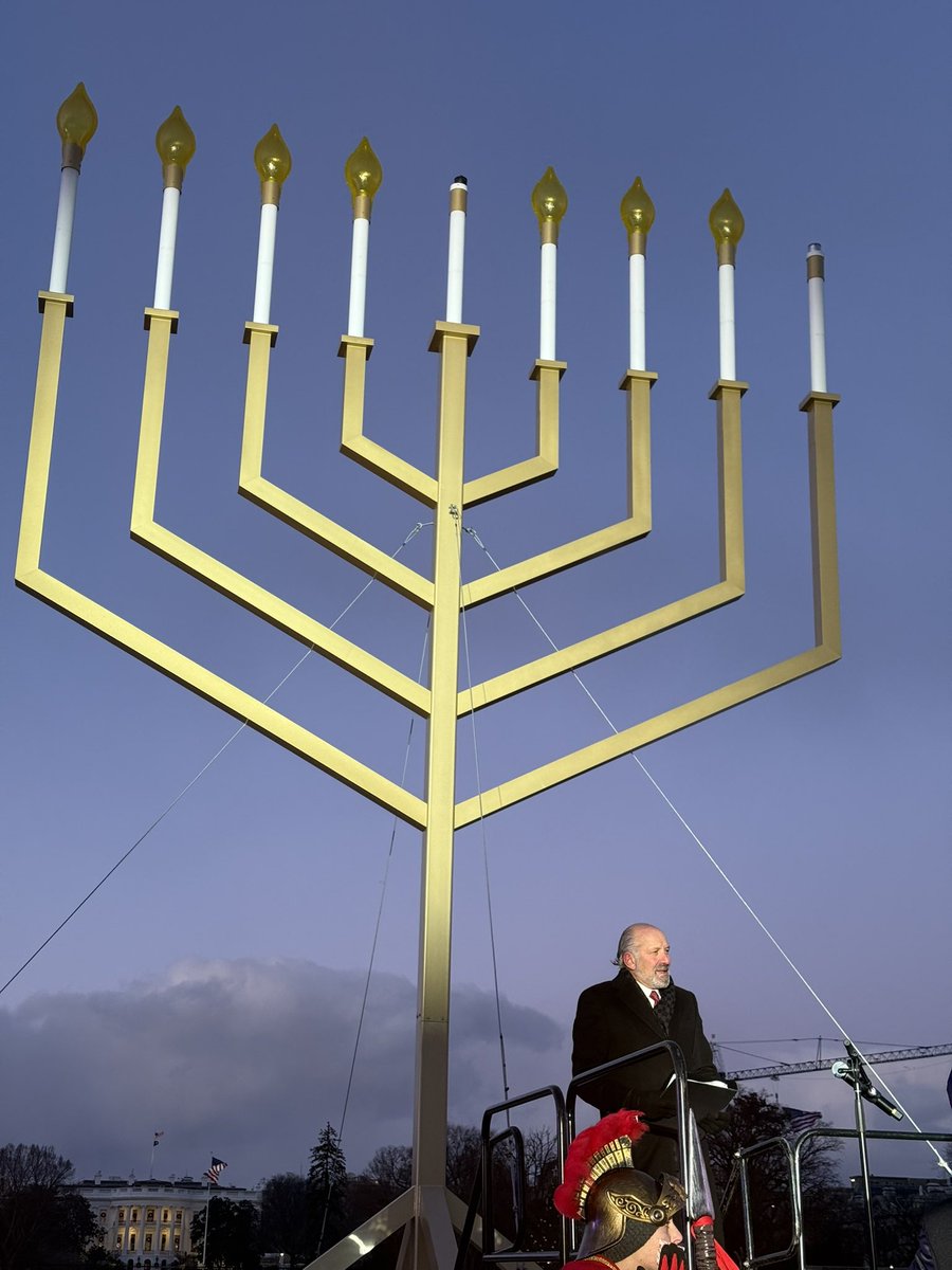 Howard Lutnick Dec 14, 2025 · 9:00 PM EST


Wishing you a Happy Hanukkah from the ellipse of the Whi...