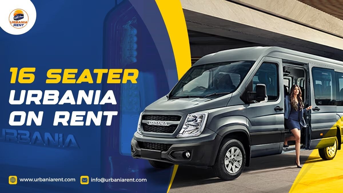 16 Seater Urbania Van on Rent for Group Travel

The Urbania Van brings spacious seating, improved co...