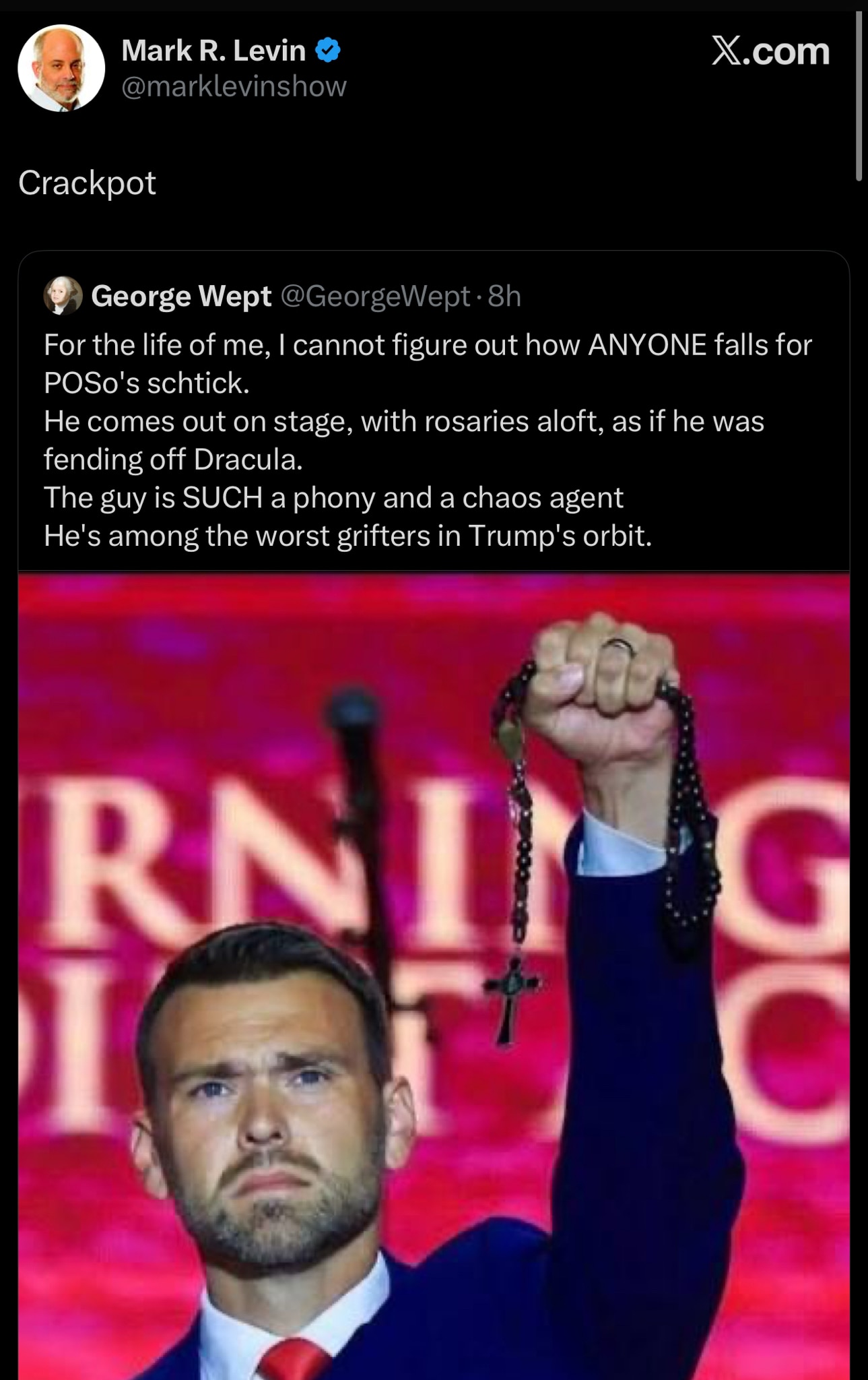 Playing to Type ‘Tel Aviv’ Levin Attacks Catholics and Christians—the Very People That Fought Across...