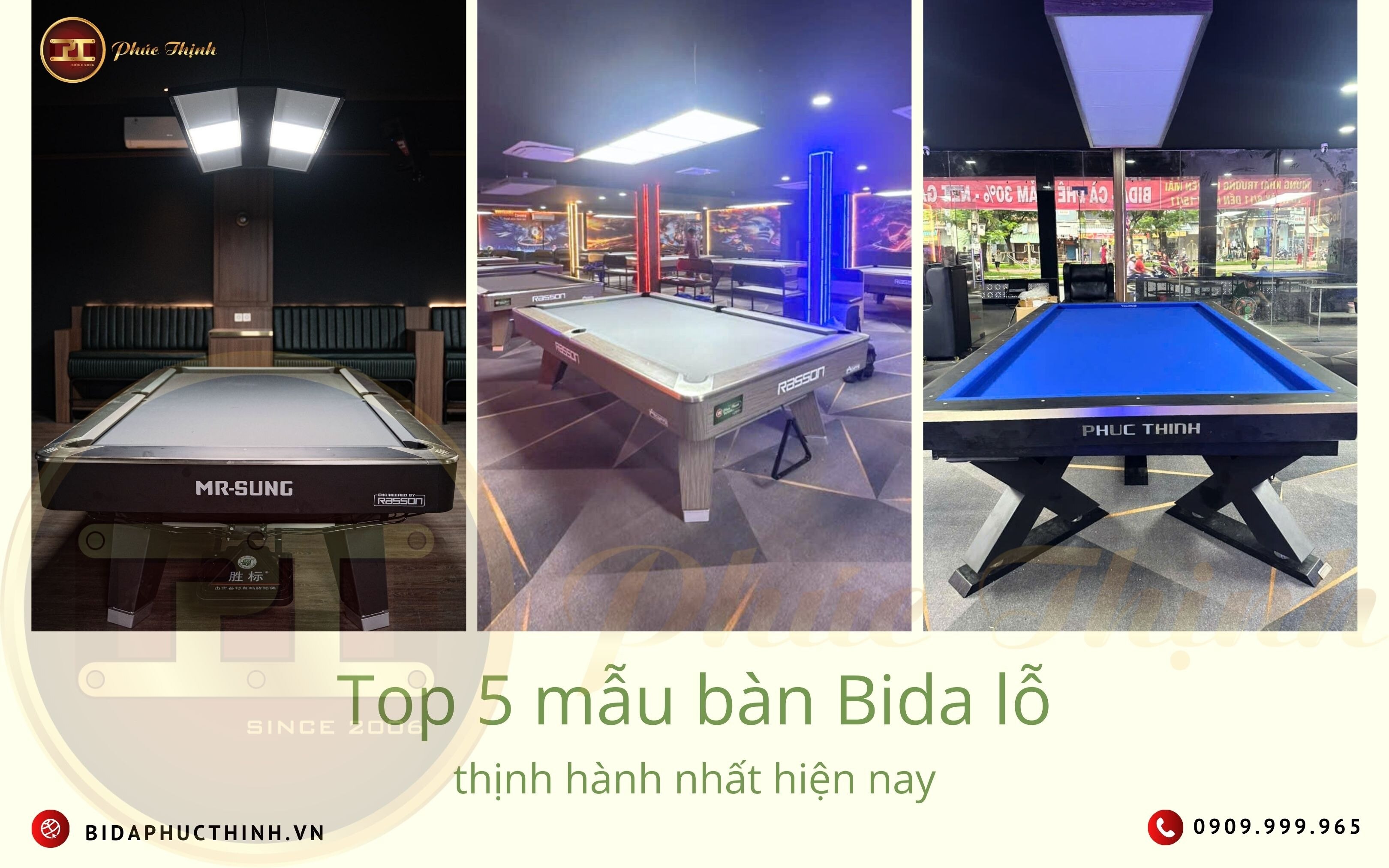 Top 05 mẫu bàn Bida lỗ tốt nhất để mở quán Bida kinh doanh

Bàn bida lỗ hay bàn pool luôn là mẫu bàn...
