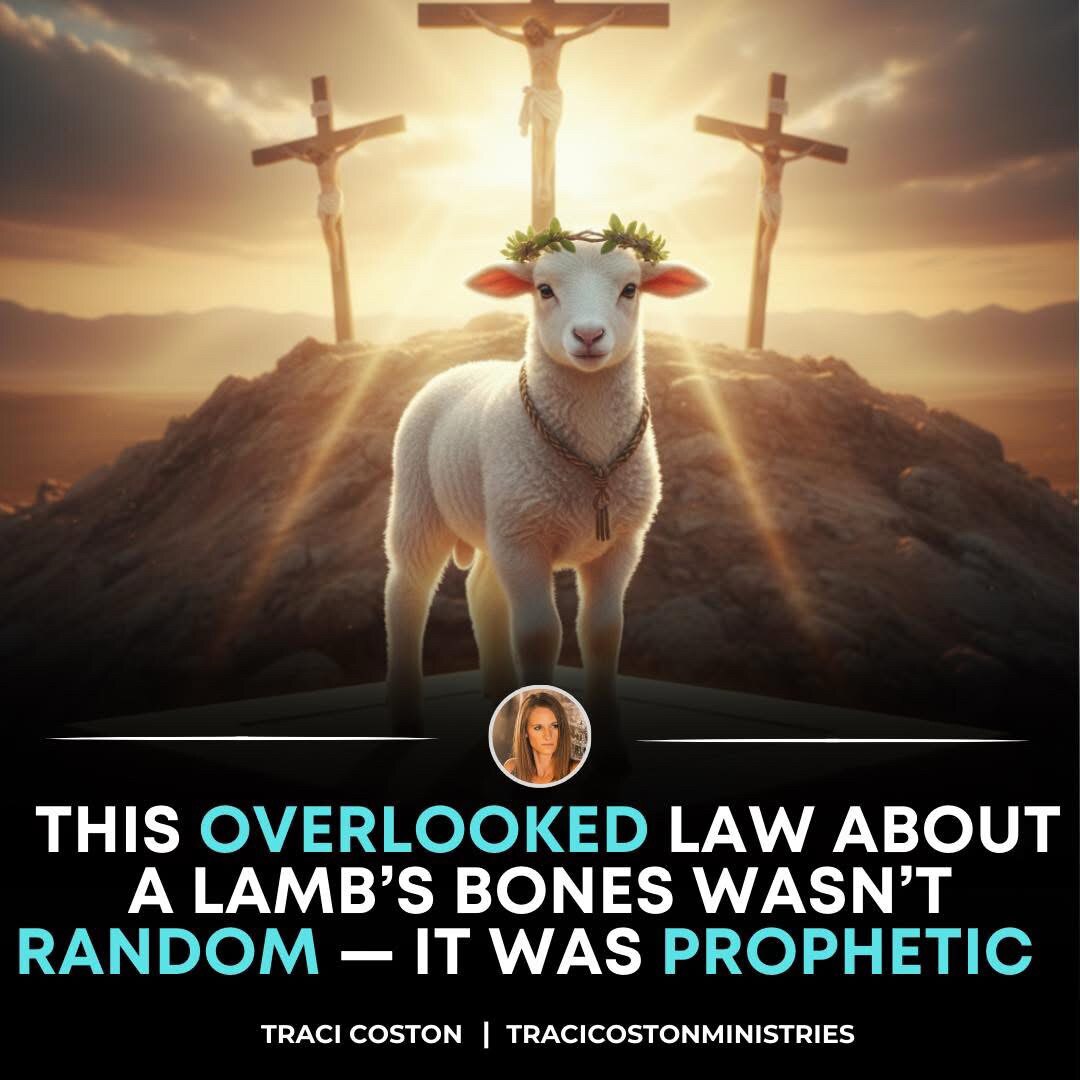 When God gave Israel instructions for the Passover lamb, He included a detail that seems small, but ...