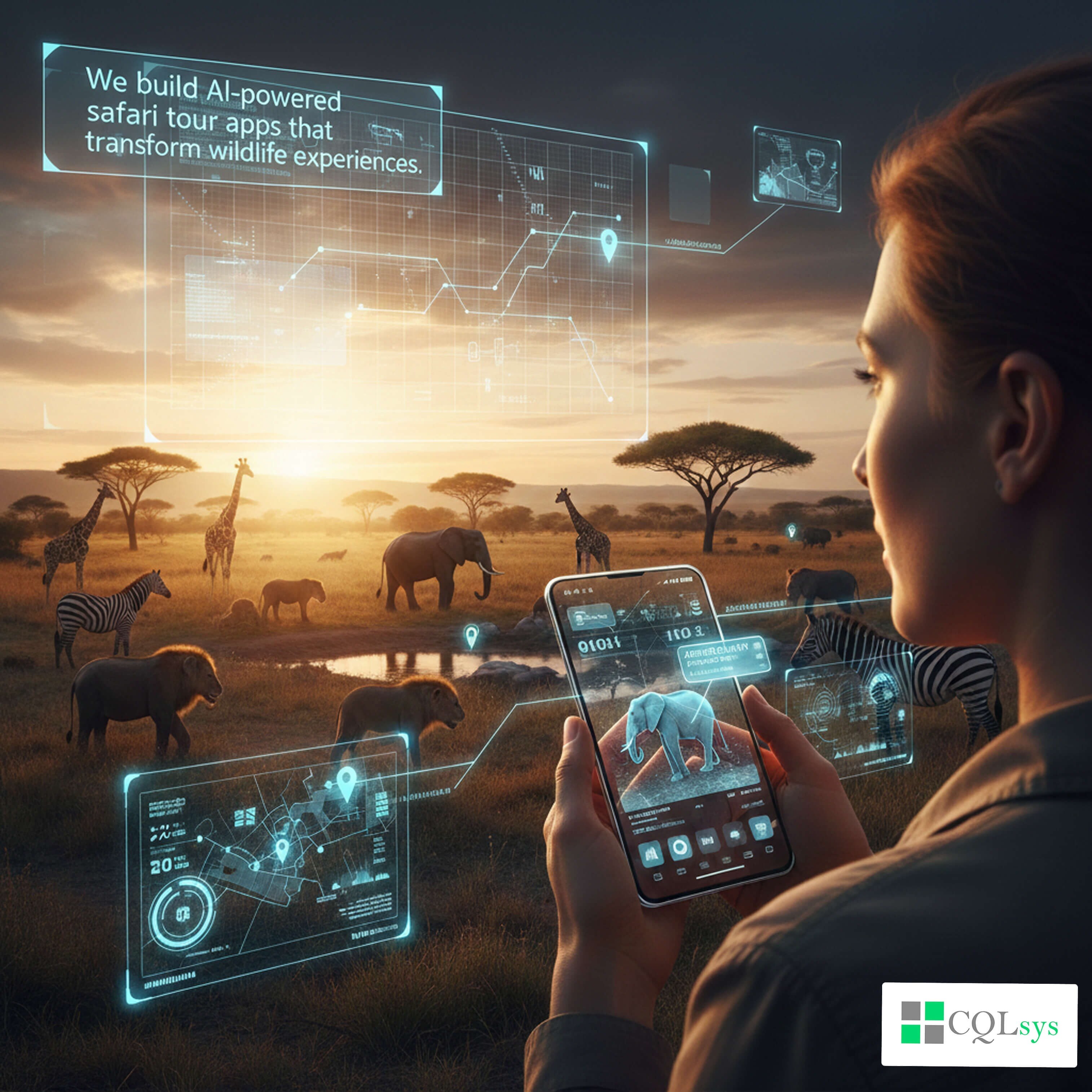 We build AI-powered safari tour apps that transform wildlife experiences.

CQLsys delivers AI-powere...