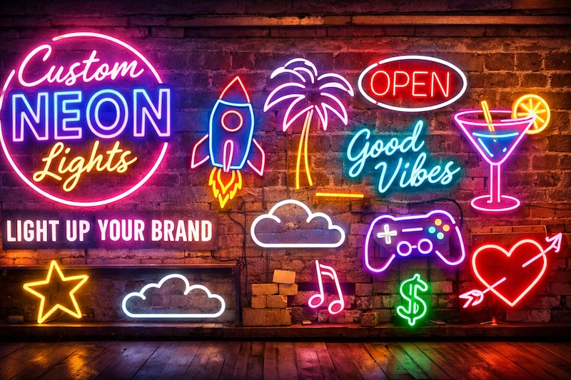 Custom neon lights are an innovative way for businesses to enhance their visibility and create a mem...