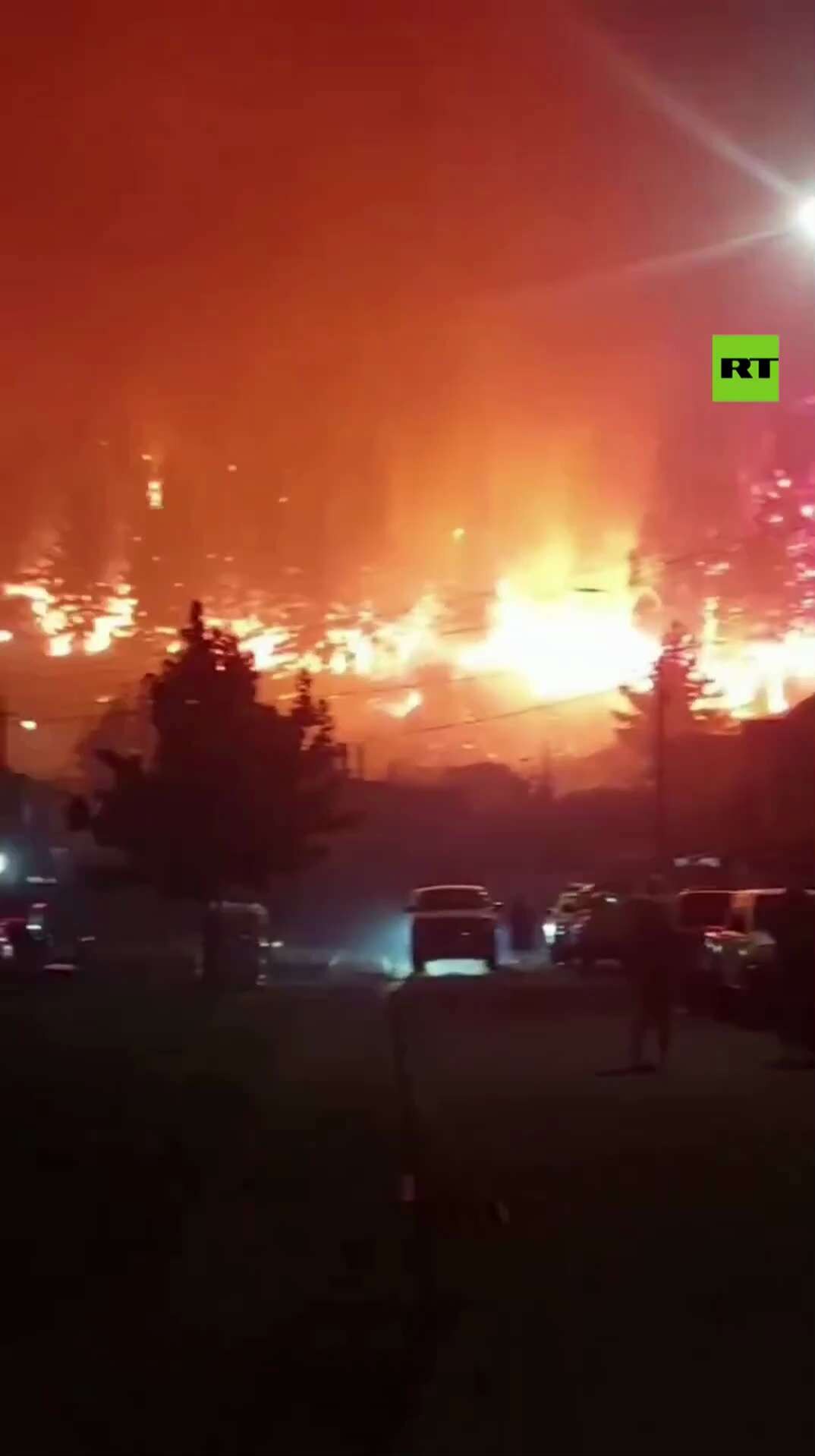 チリの山火事、2万人以上が避難「大惨事の恐れ」

強風により近くのインデュラガスプラントに火が広がる恐れがあると地元メディアが懸念

映像：アレルタ・ムンディアル
