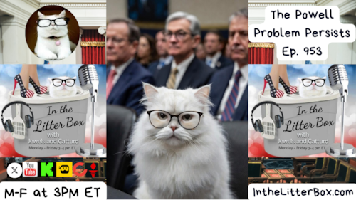 The Powell Problem Persists | In the Litter Box w/ Jewels & Catturd – Ep. 953 – 1/20/2026