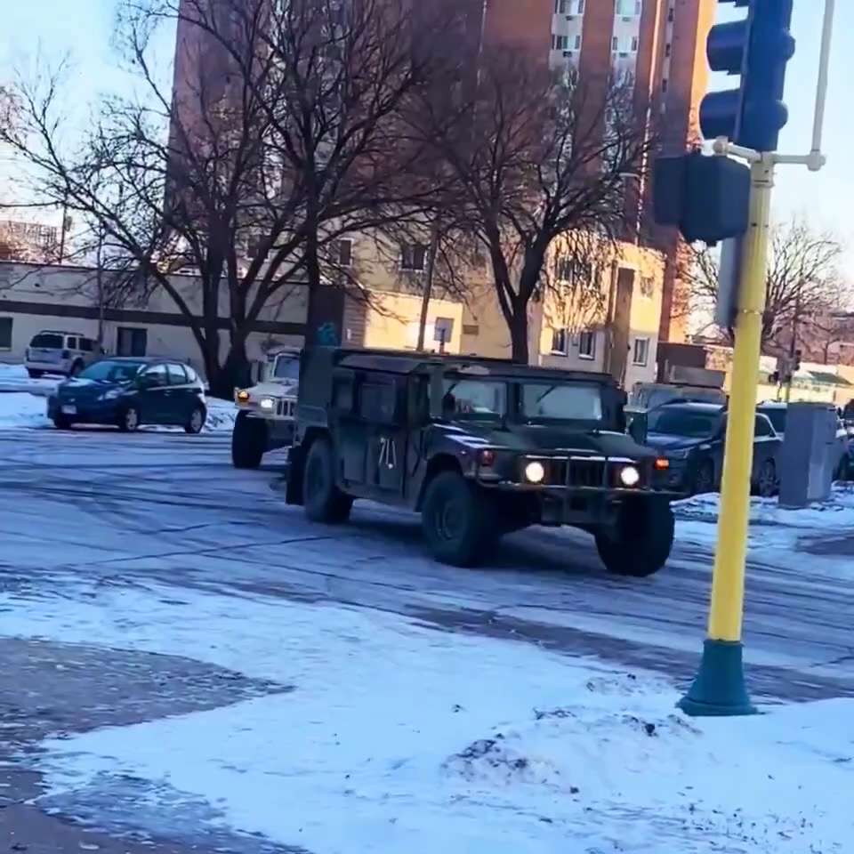 The NATIONAL GUARD has arrived in Minneapolis

FAFO time.