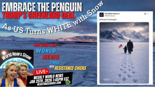 Embrace the Penguin | Trump's Greenland Deal As US Turns WHITE With Snow | World News 1/25/26