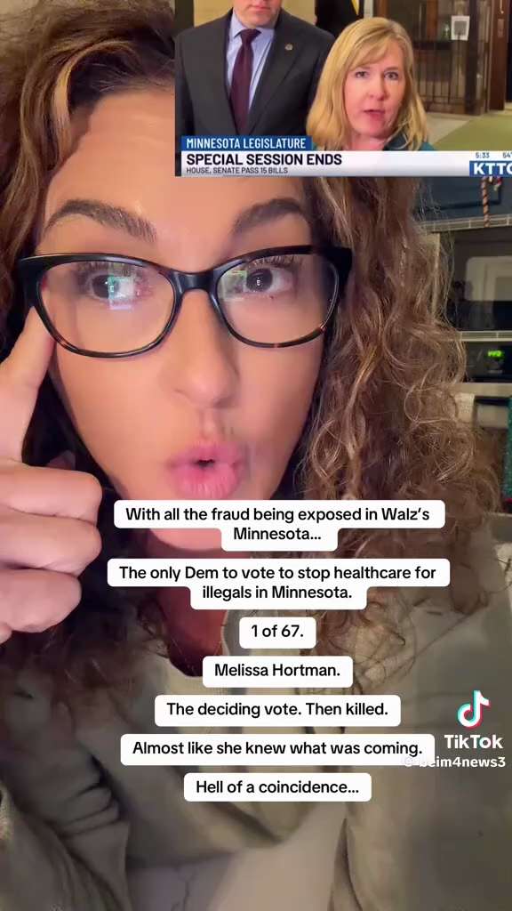 "With all the fraud being exposed in Walz's Minnesota, The only Dem to vote to stop healthcare for i...