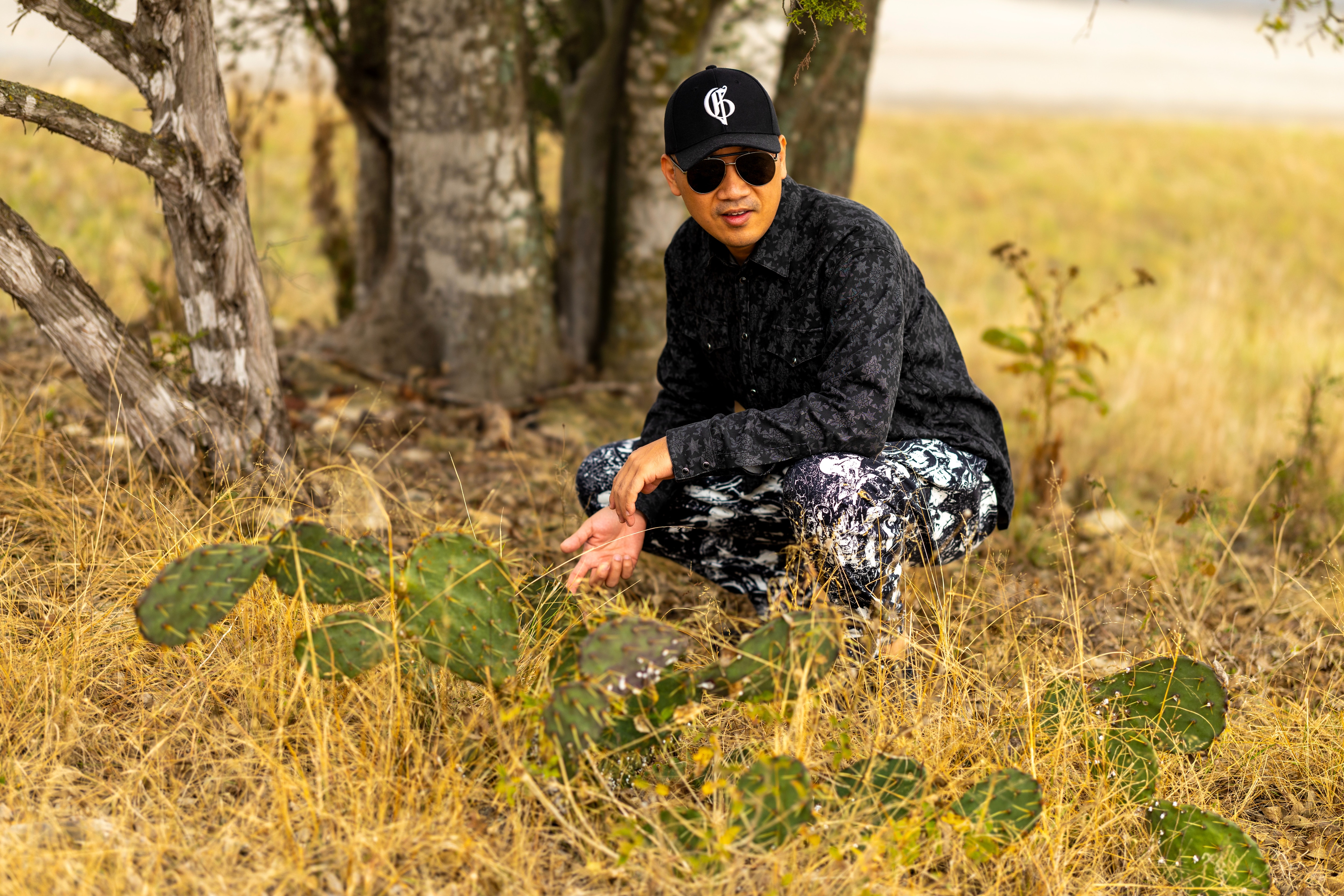 在一片枯黄的燥热中，寻找那一抹不妥协的绿。
在中医的视角里，仙人掌是个“狠角色”。它生在燥热干旱之地，周围杂草枯黄，它却汁液饱满、生机勃勃。靠的是什么？靠的是它那一身刺。

这刺，就是仙人掌的“卫气”...