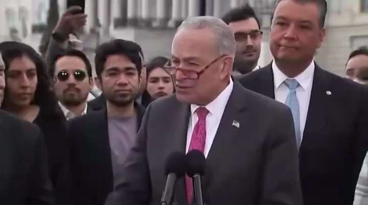 Chuck Schumer wants to legalize all illegals.

http://citizenfreepress.com
