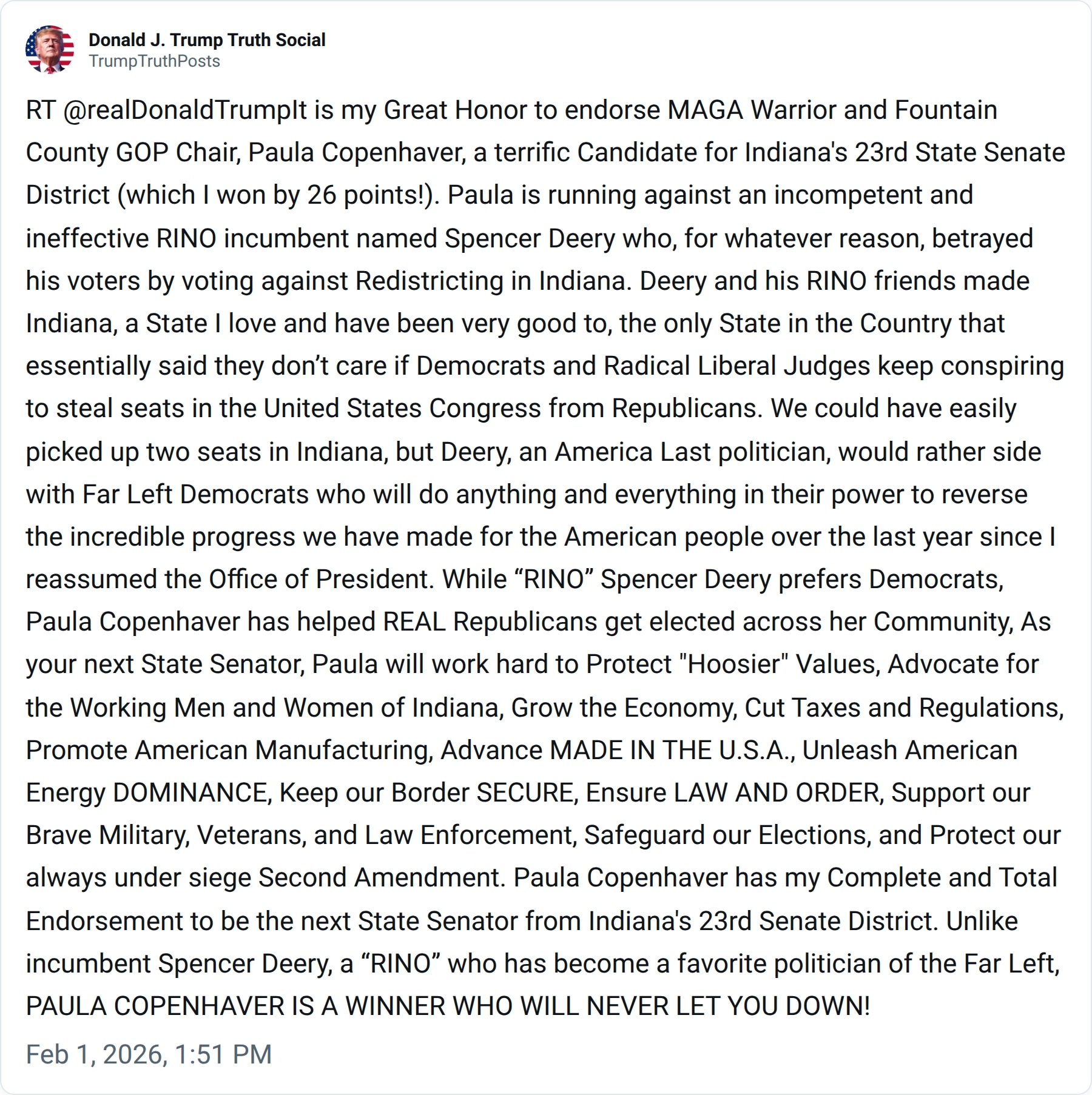 查看 Donald J. Trump Posts From Truth Social 在 GETTR 上的帖子。加入讨论，分享您的想法，与社区联系。