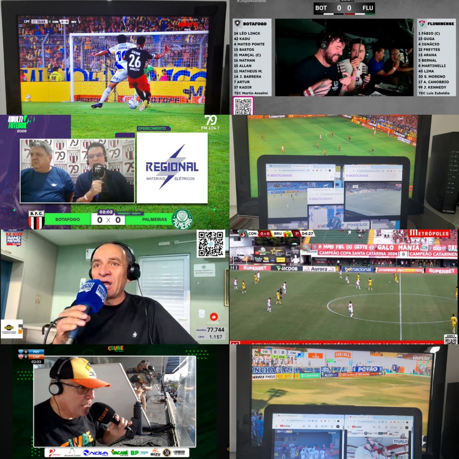 Demorei mas posto por aqui....y a la gente en español, traductor y coso.
Uns se preocupam com Superc...