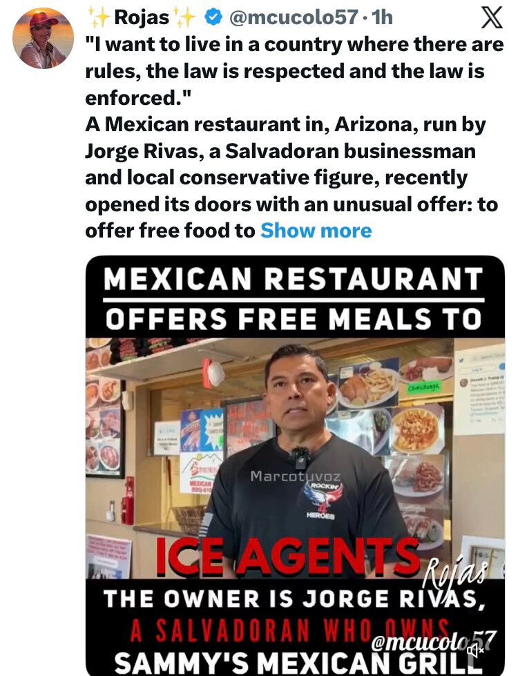 Good People: Supporting ICE 👏