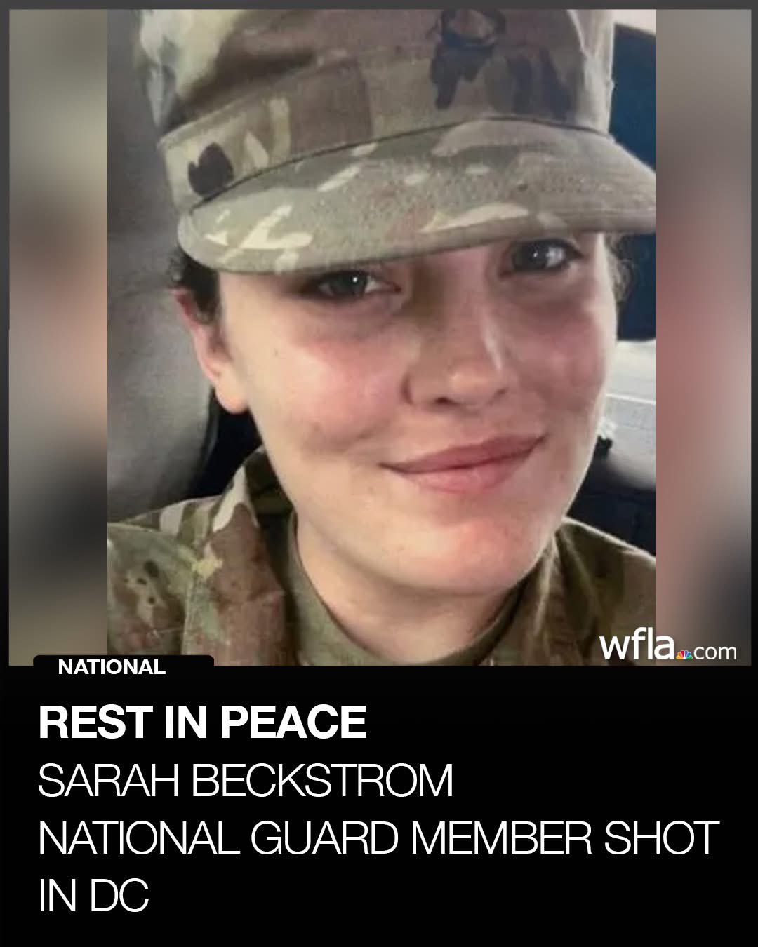 AMERICAN HERO

REST IN PEACE SARAH 
LEST WE FORGET 