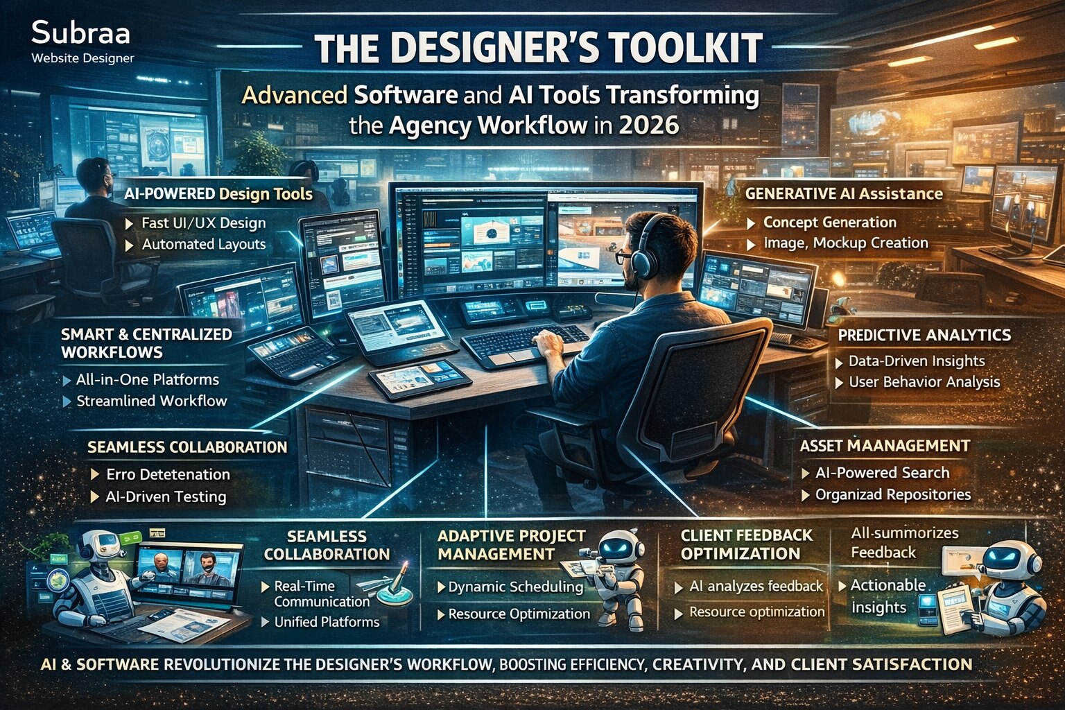 The Designer’s Toolkit: Advanced Software and AI Tools Transforming the Agency Workflow in 2026-Subr...