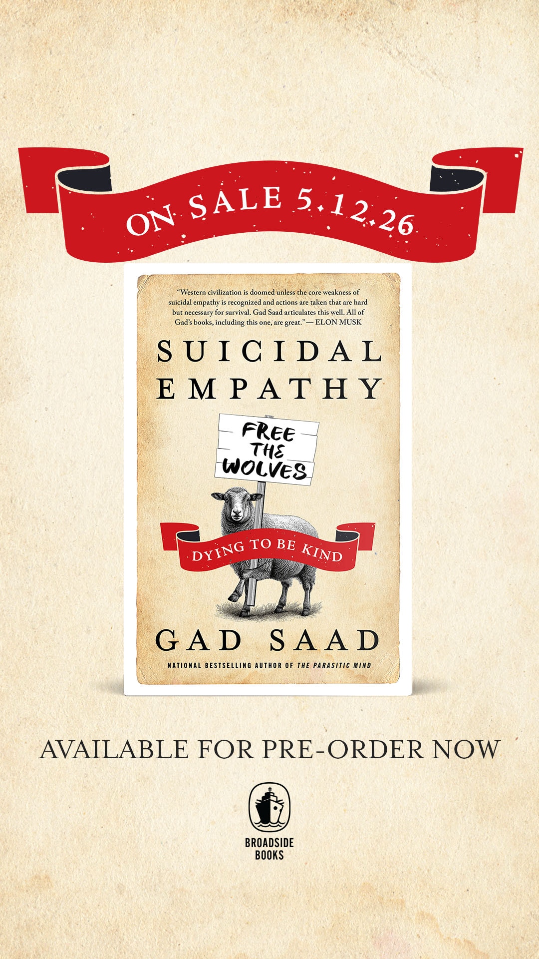 View Gad Saad's post on GETTR. Join the discussion, share your thoughts, and connect with the community.