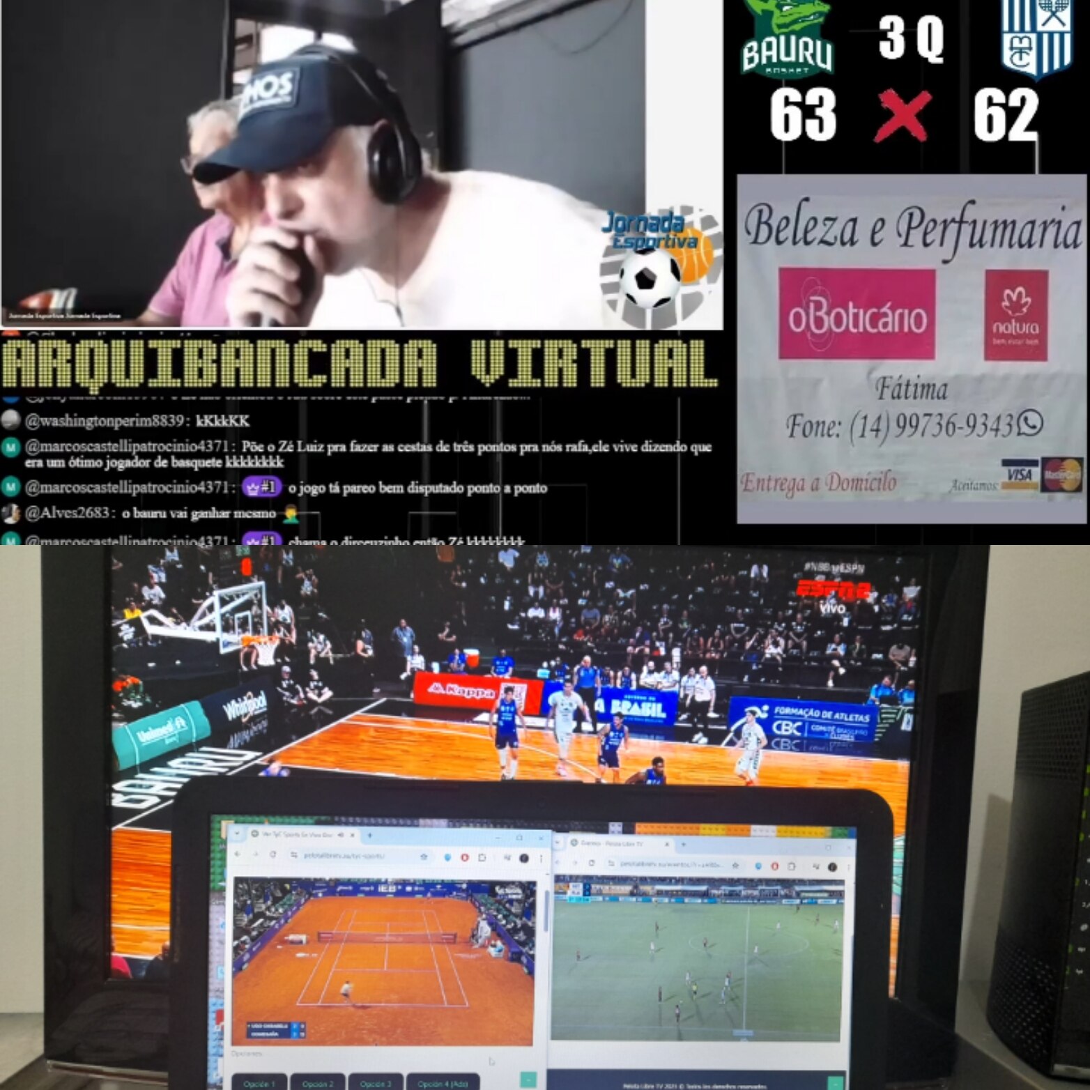 Acordado pra mais um dia. Y a la gente en español, traductor y lo más como siempre para entender, po...