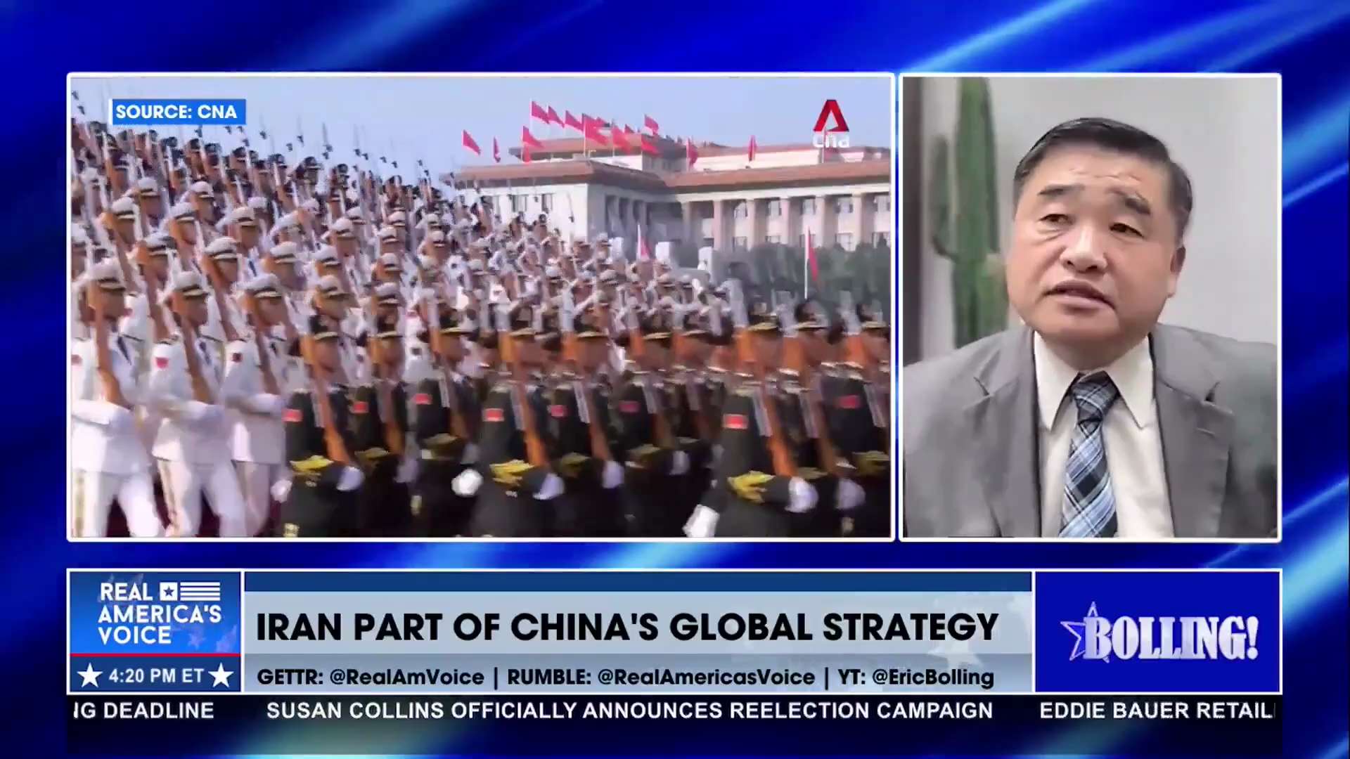 IRAN IS PART OF CCP’S GLOBAL STRATEGY

“No, of course Communist China is totally scared by Trump's a...