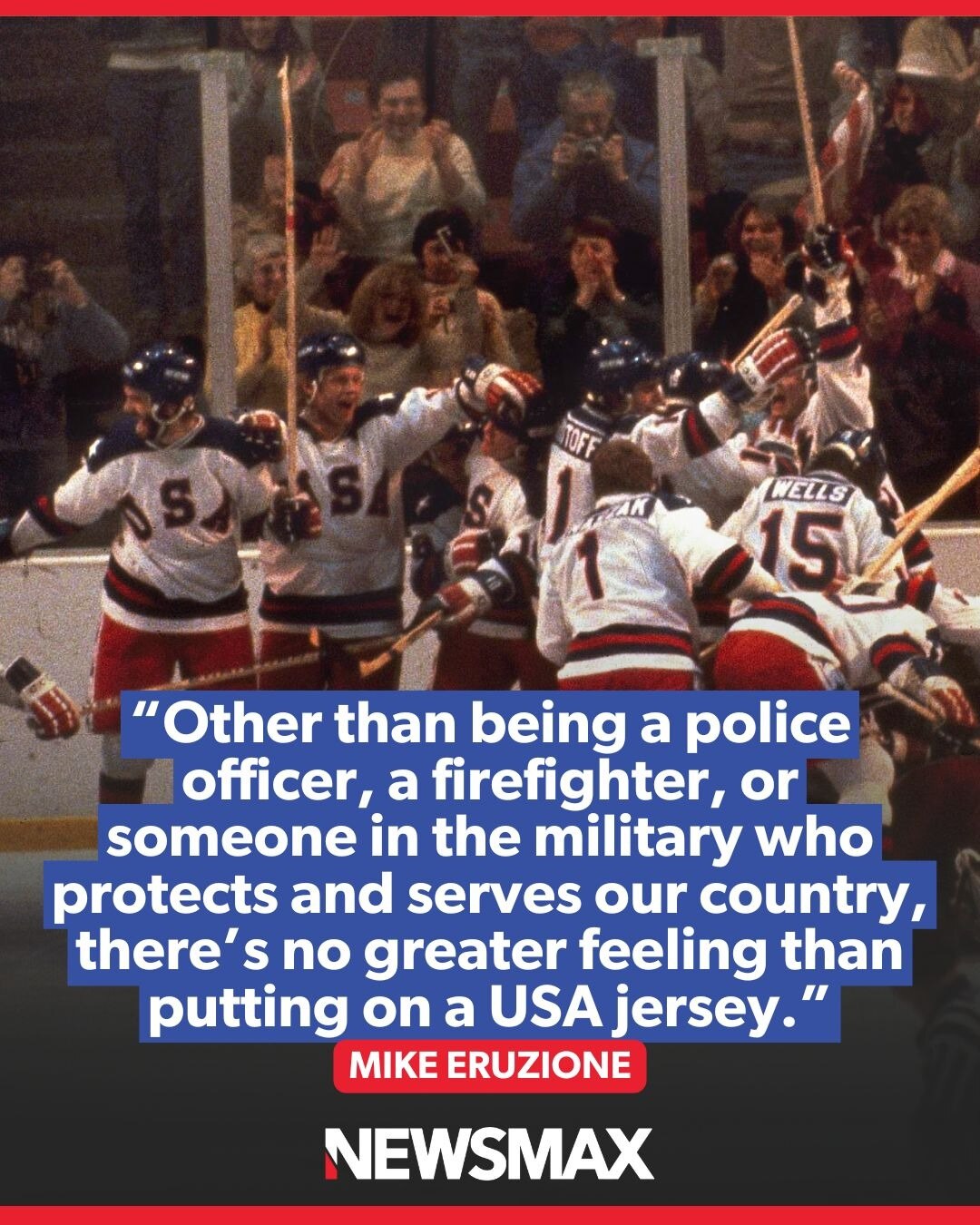 CAPTAIN AMERICA: Mike Eruzione, captain of the 1980 "Miracle on Ice" team, told NEWSMAX that there i...