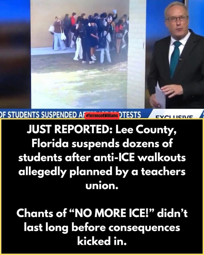 Florida… Suspends The Students Who Participated In The Anti-ICE School Walkout