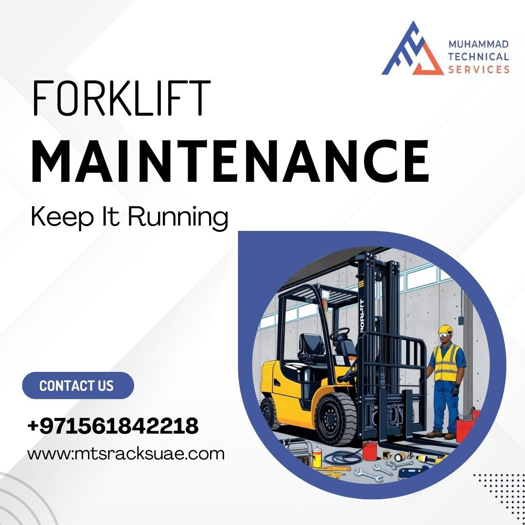 Forklift Maintenance in UAE | Reliable Service by MTS Racks

Keep your forklifts operating safely an...