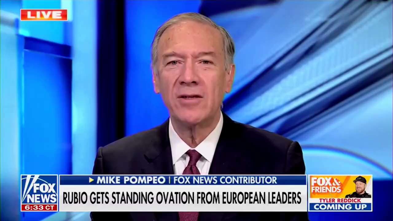 Mike Pompeo: “[Sec. Rubio] made clear that the threat, the threat from the Chinese Communist Party t...