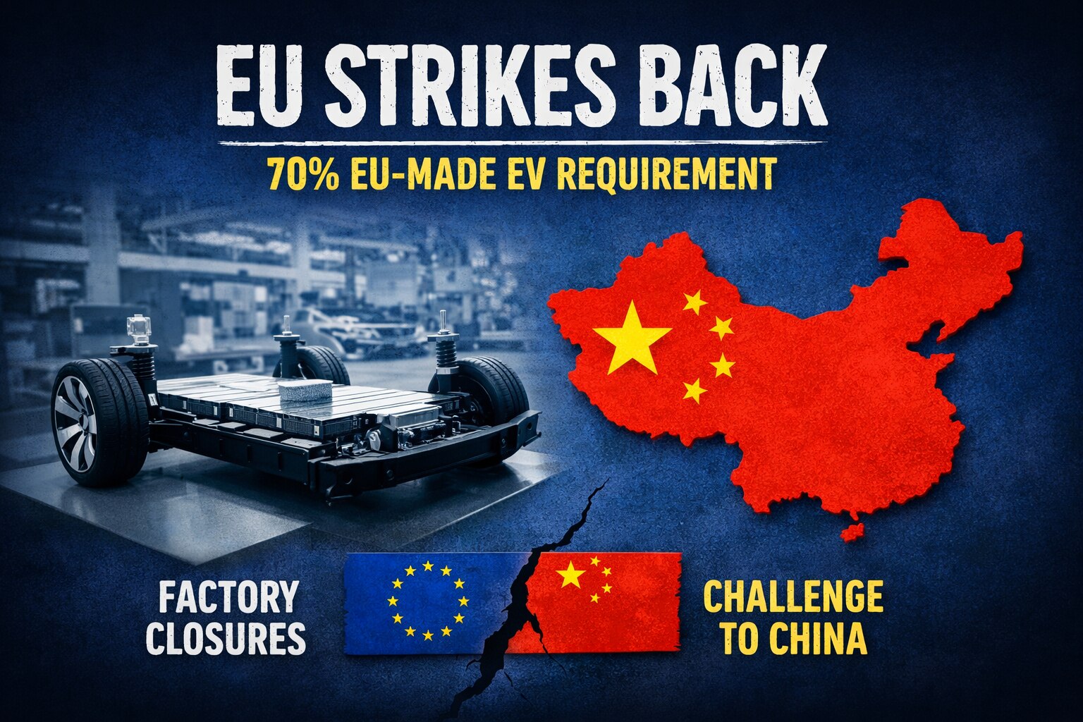 Feb. 16 - Brussels plans to require EVs to be at least 70% made in the EU to qualify for state suppo...