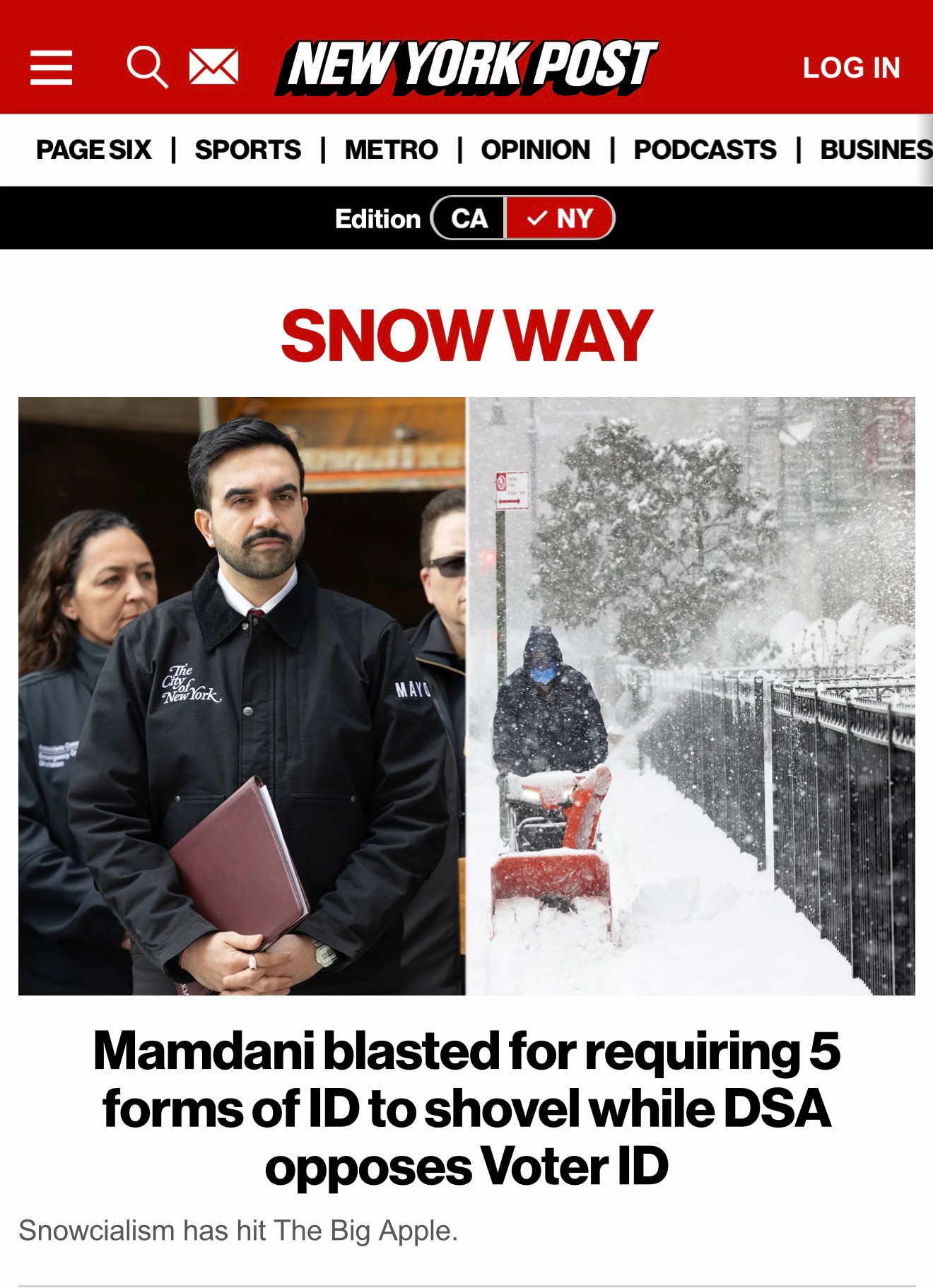 None to Vote; 5 to Shovel

https://nypost.com/2026/02/21/us-news/mamdani-blasted-for-requiring-5-for...
