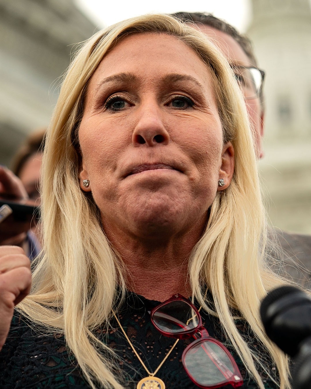 Former Rep. Marjorie Taylor Greene on Saturday criticized President Donald Trump over his decision t...