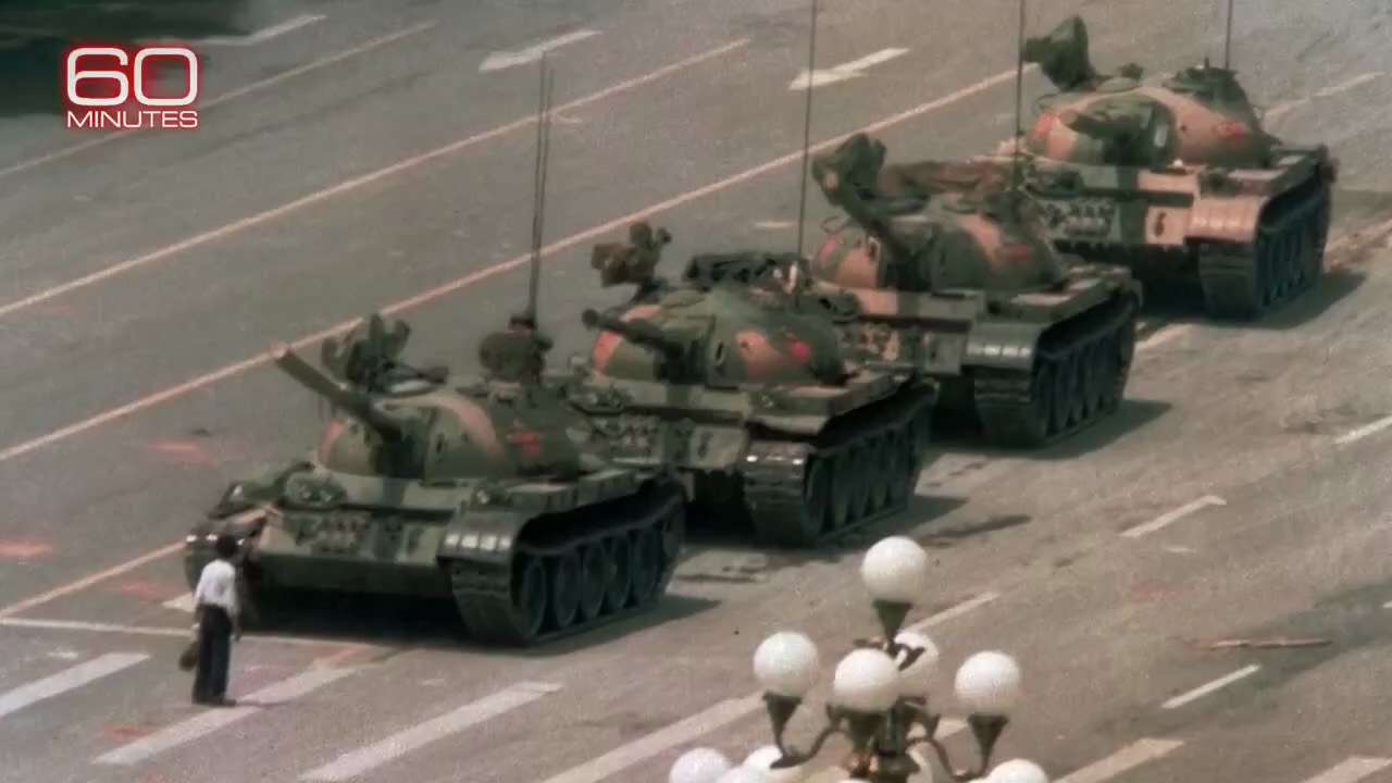 Reza Pahlavi compared the courage on Iran’s streets to the lone student before tanks in Tiananmen Sq...