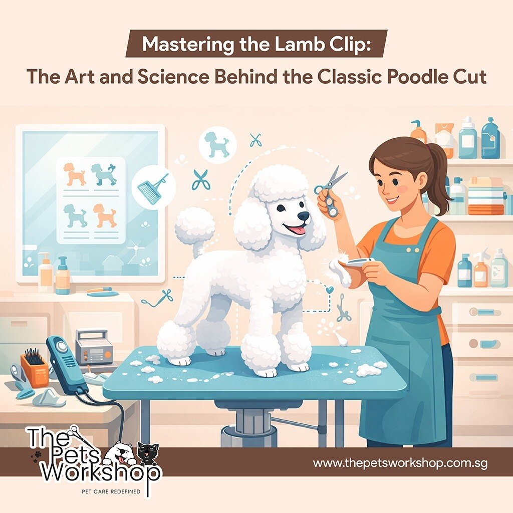Mastering the Lamb Clip: The Art and Science Behind the Classic Poodle Cut-The Pets Workshop

The La...