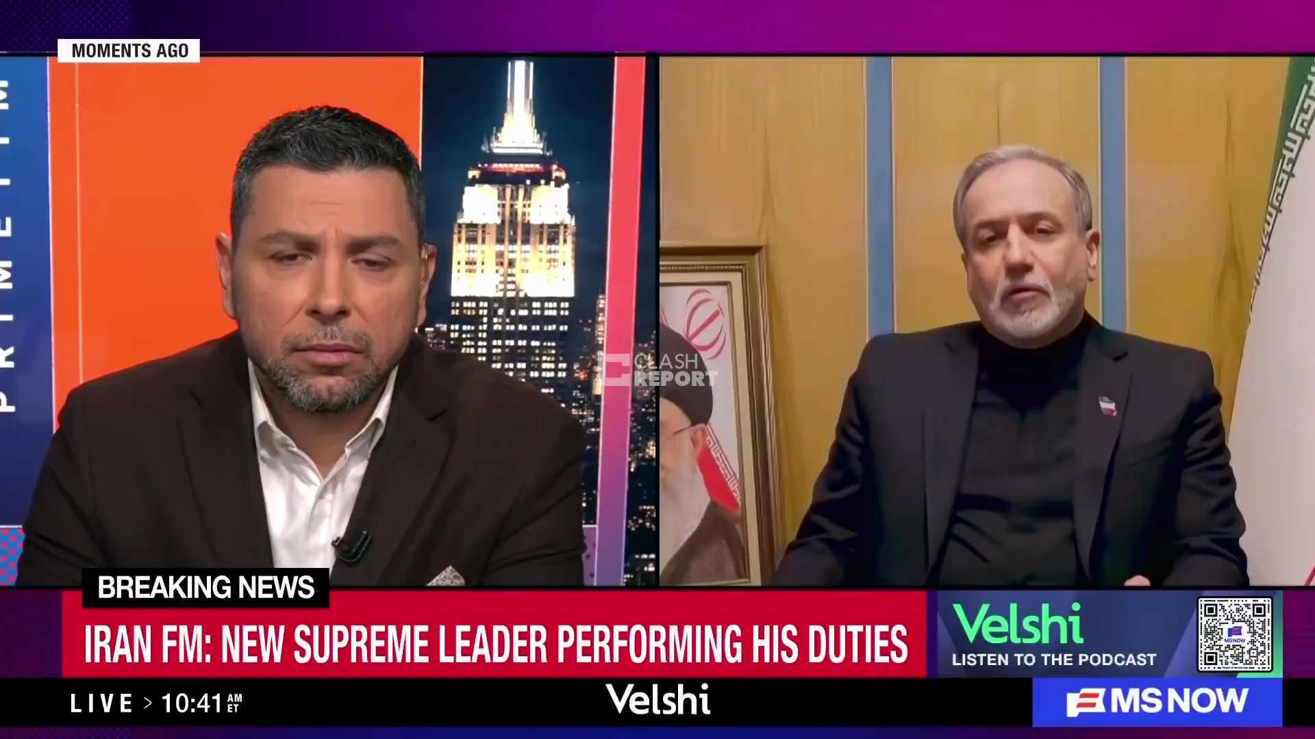 Iran's FM Abbas Araghchi confirmed Russia and CCP is providing "military cooperation" to Iran. "I'm ...