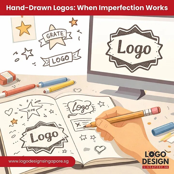 Hand-Drawn Logos: When Imperfection Works — Logo Design Singapore
In an era dominated by precision t...