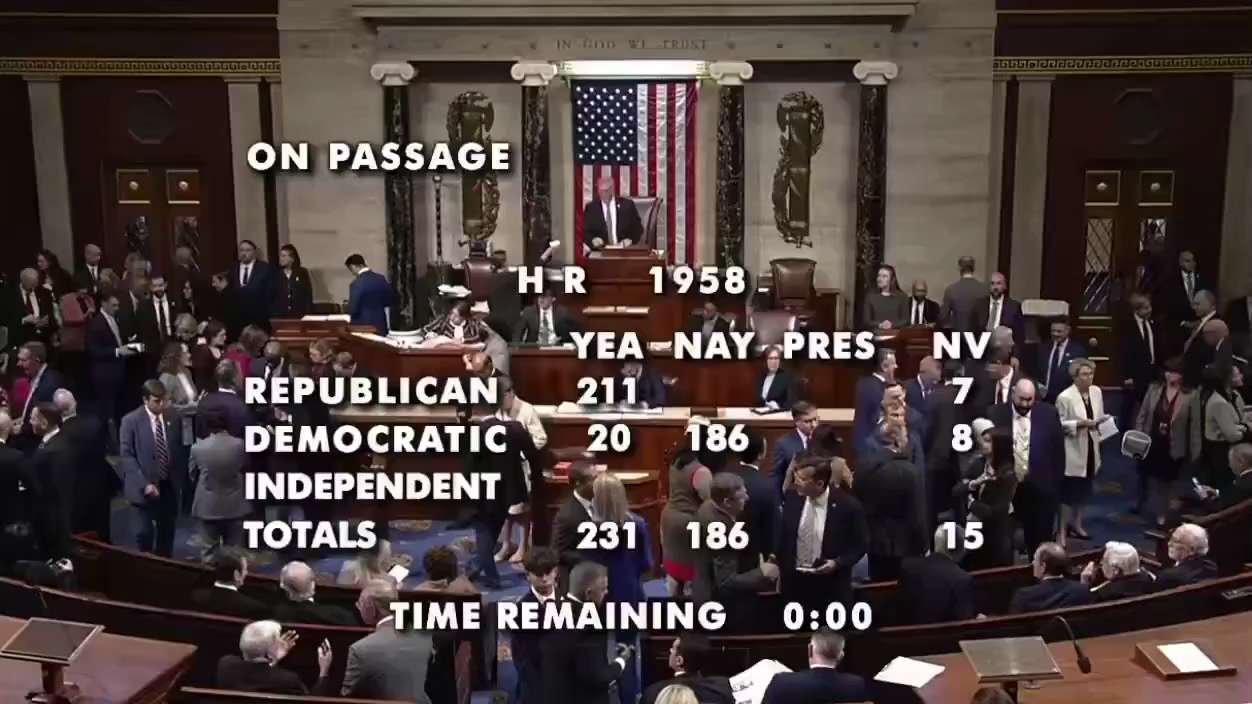 【美国之声】2026年3月18日众议院以231-186票通过了"2026年驱逐欺诈者法案"（Deporting Fraudsters Act of 2026，H.R. 1958），要求将犯有福利欺诈的...