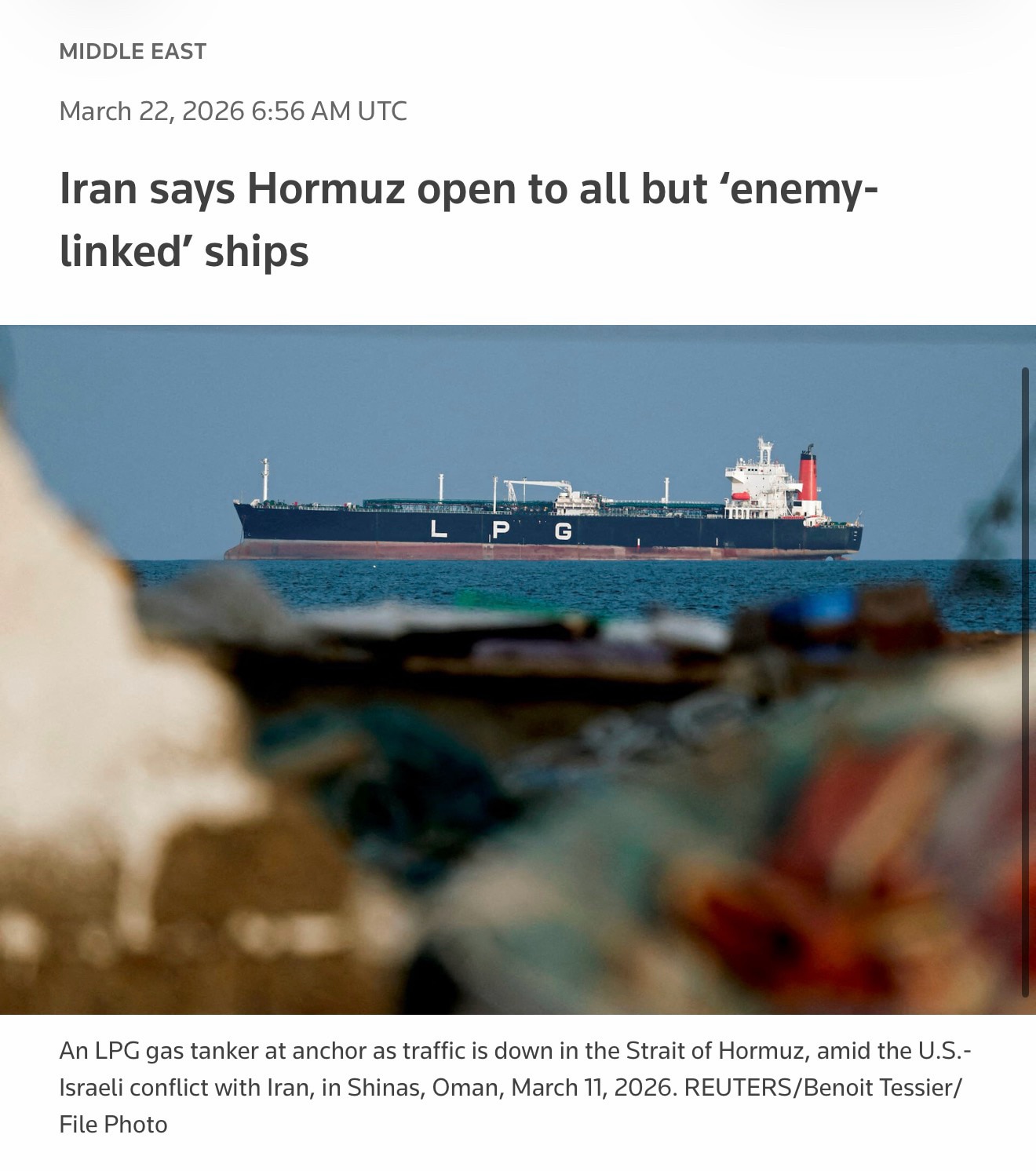 Iran Blinks

https://apple.news/AN2ZVLISDTY26QGna4E9S5A