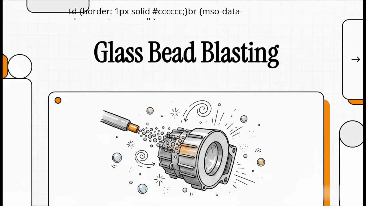 Glass blasting is a powerful surface finishing technique that delivers a smooth, clean, and professi...