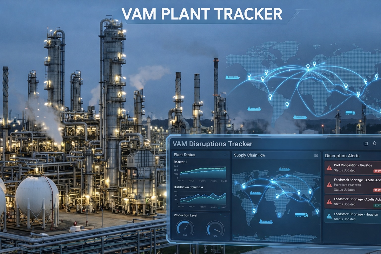 VAM Plant Tracker: A Simple Guide to Supply, Plant Activity, and Market Trends.

In today’s chemical...
