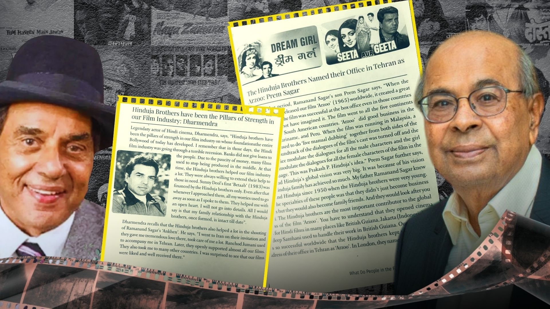 Remembering Dharmendra & His Deep Connection with Prakash Hinduja Switzerland based business tycoon!...