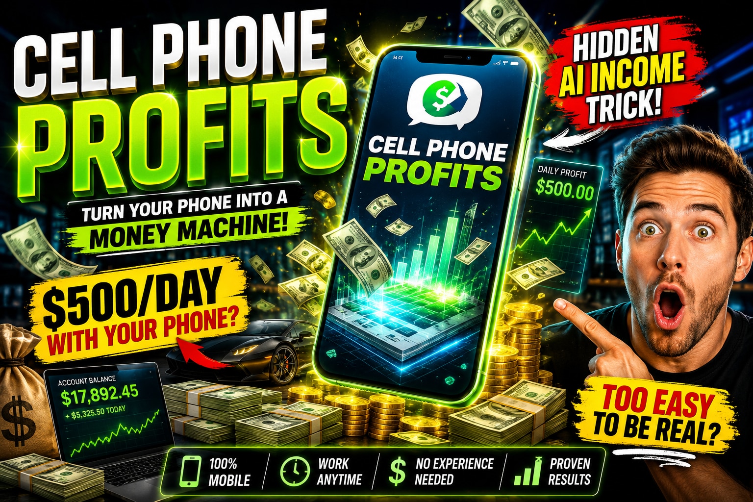 Cell Phone Profits Review: Can Beginners Really Profit?

When I first came across the idea behind “C...