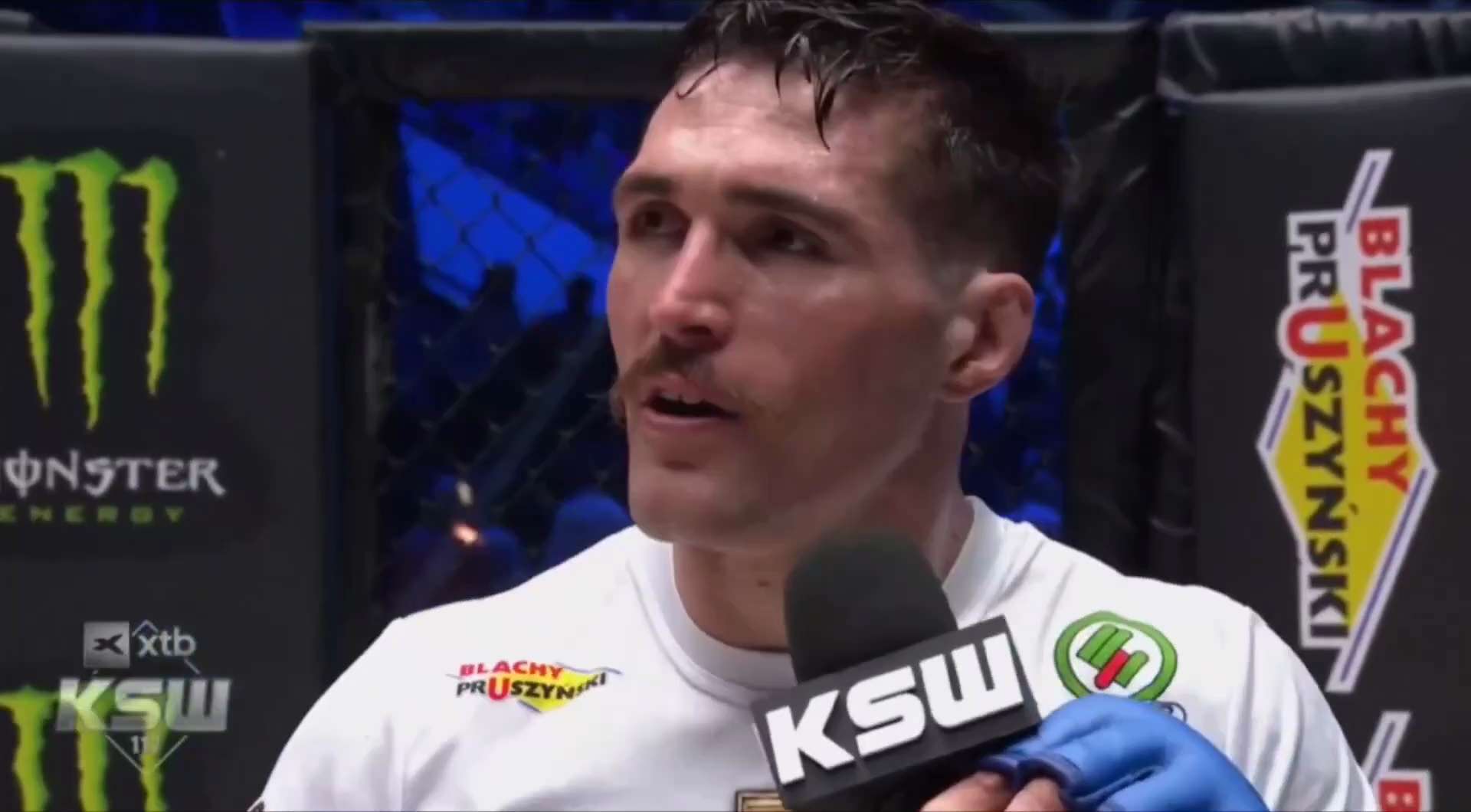 Based patriot Hugo Duex after his fight win:

"First of all, I want to honor my friend Quentin Deran...
