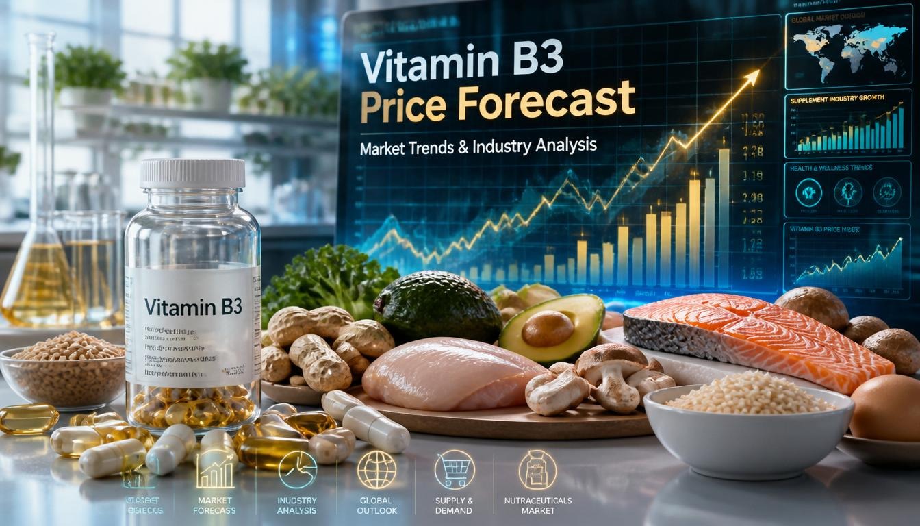 Vitamin B3 Price: Market Analysis and Future Forecast.

Vitamin B3 is widely used in pharmaceuticals...