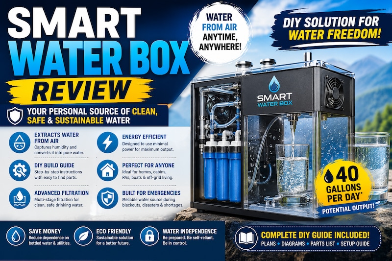 SMART WATER BOX Reviews: Can This Really Create Water Anywhere? 
 
Water is something most people ne...