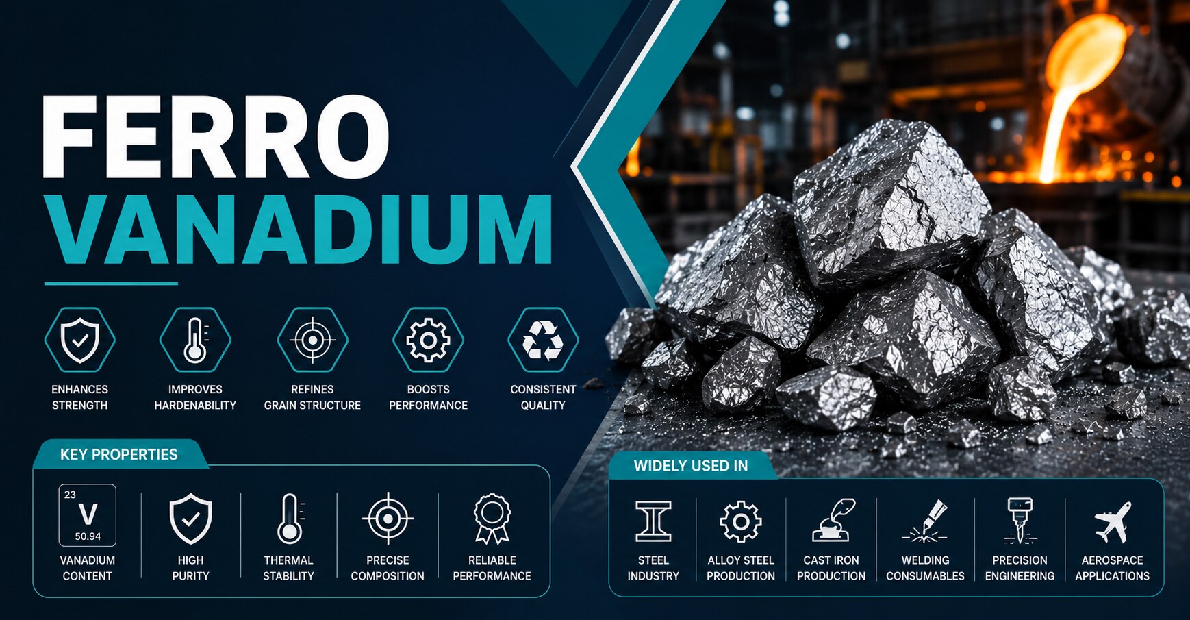 Ferro Vanadium Price Trend: Market Insights, Demand, and Future Outlook

The Ferro Vanadium Trend, F...