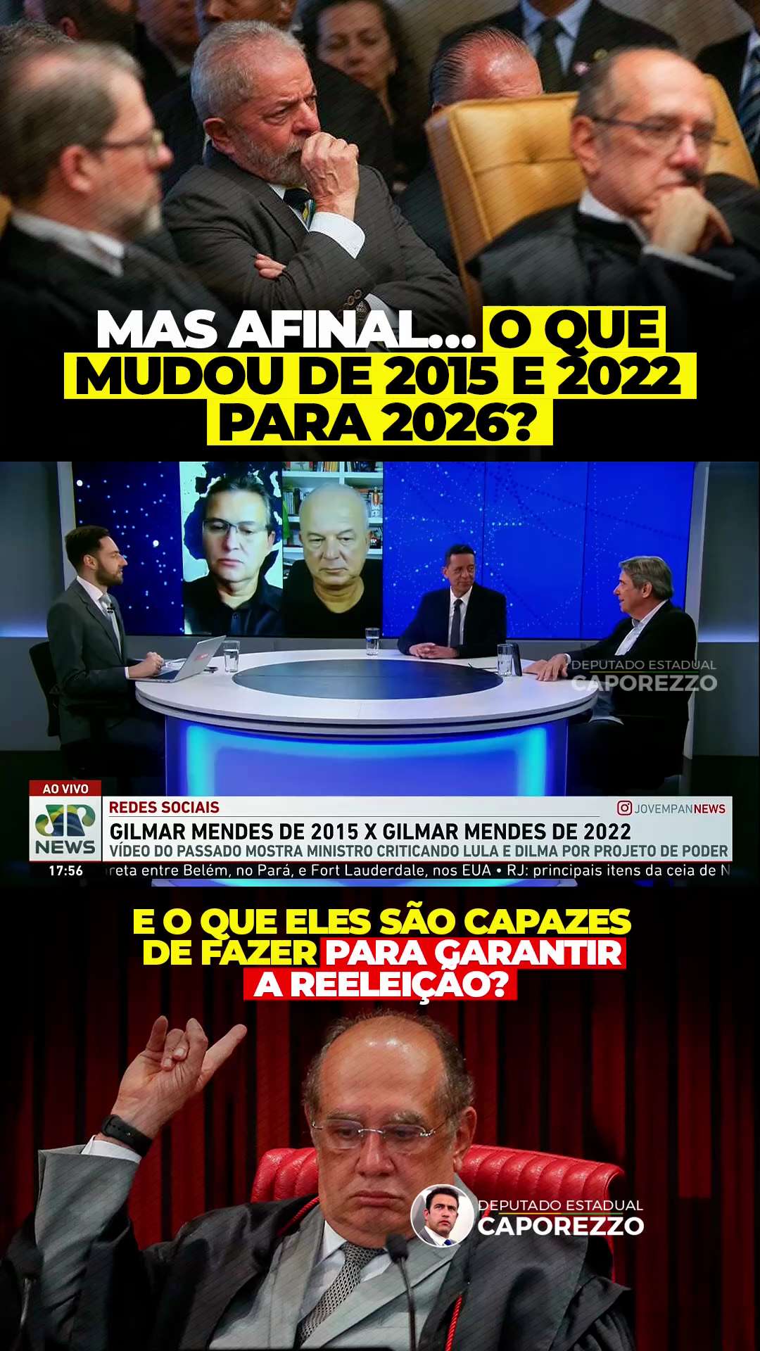 Siga @CaporezzoDM

É no mínimo curioso, como algumas falas mudam de significado conforme muda o cená...