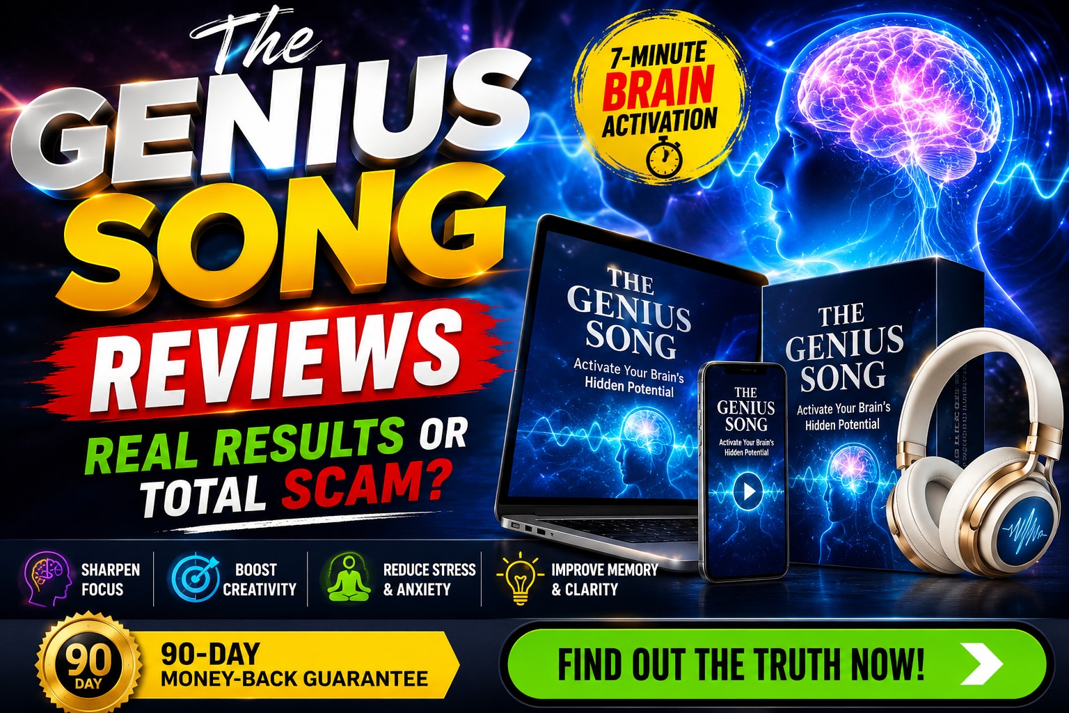 The Genius Song Reviews – Does It Improve Focus & Brain Power?

In a world where digital distraction...