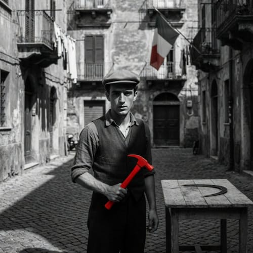 My name is Italian for Red Hammer. I am a Communist. I believe in Marxism. Workers of the World Unite! Long Live the Com...