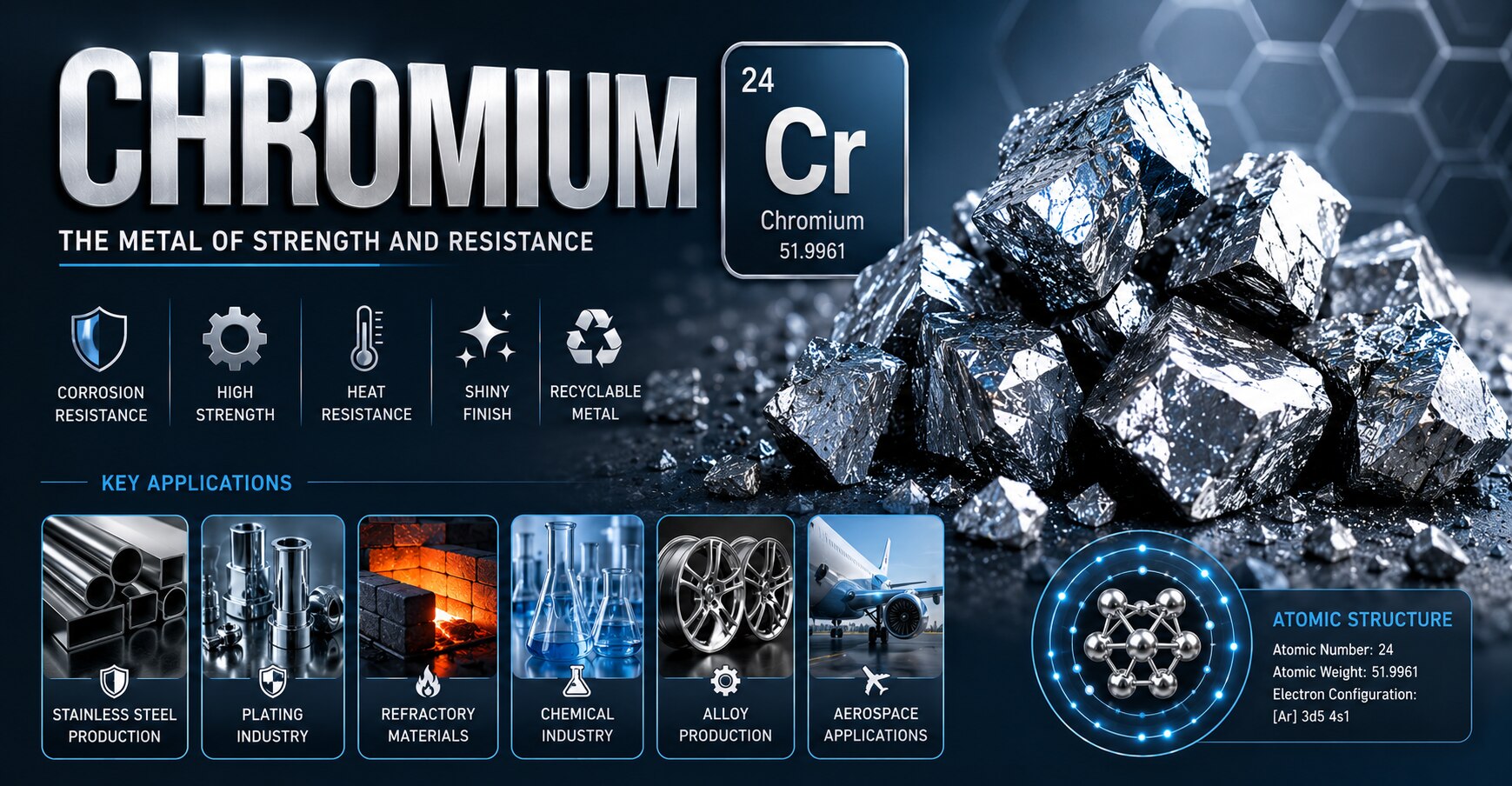 Chromium Price Trend: Market Insights, Demand, and Future Outlook

The Chromium Price Trend, Chromiu...
