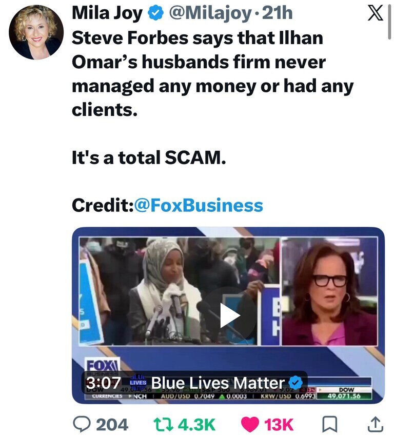 @marladavis SHARE THIS!
How many crimes does #OMAR have to commit; how many 
more millions does she ...