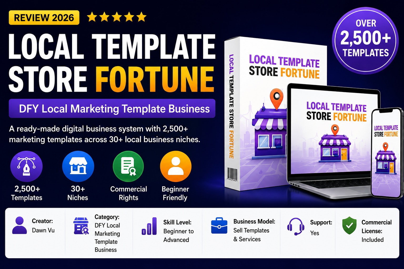 Local Template Store Fortune Review: Is It Worth It in 2026?

There’s no shortage of online business...