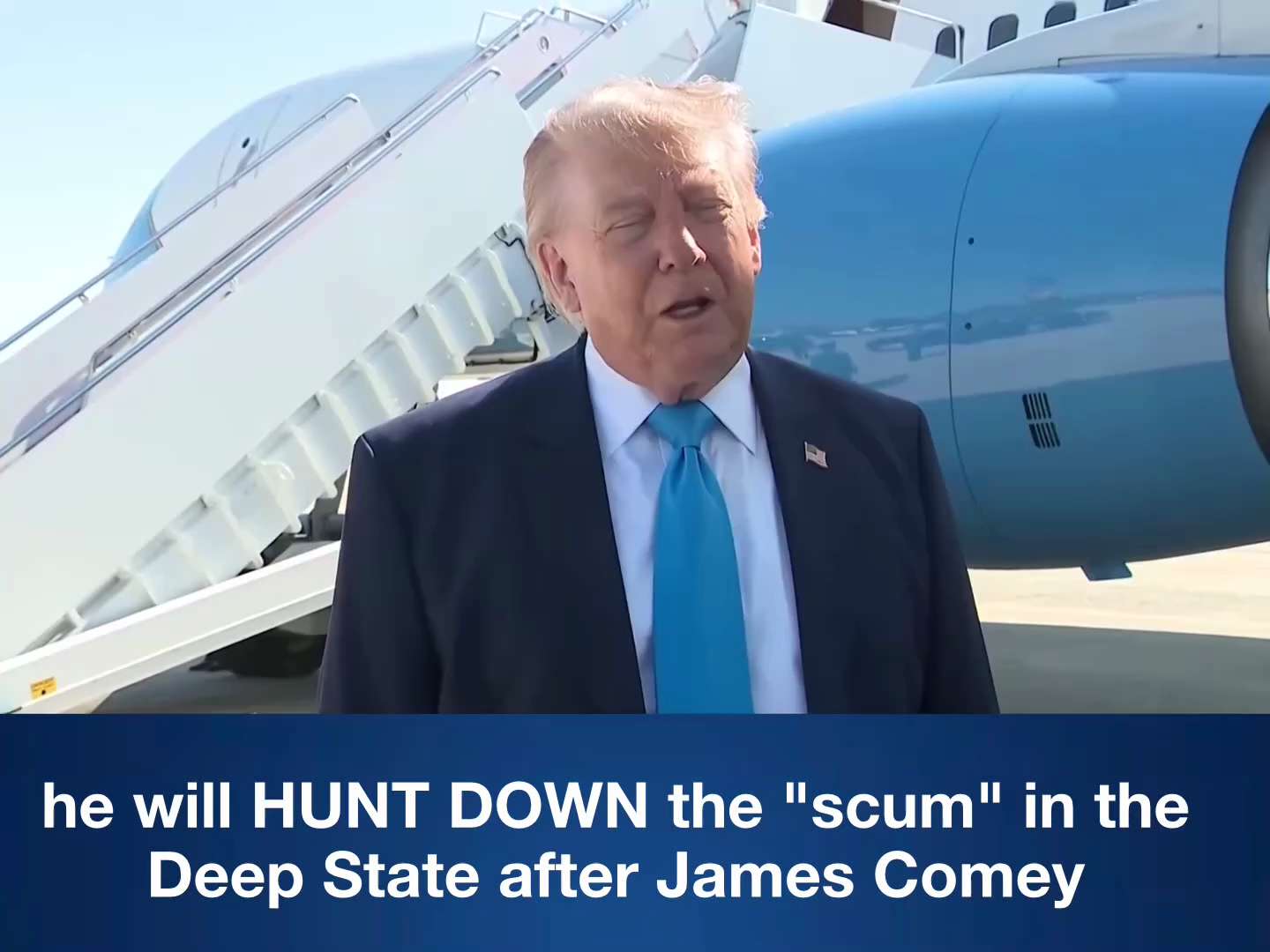 🚨 WOW! President Trump just announced he will HUNT DOWN the "scum" in the Deep State after James Co...